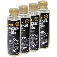 Enteiser Diesel Kraftstoff Additiv MANNOL 9992 4 x 250 ml
