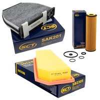 Inspectionpackage SCT Airfilter + Cabinfilter + Oilfilter