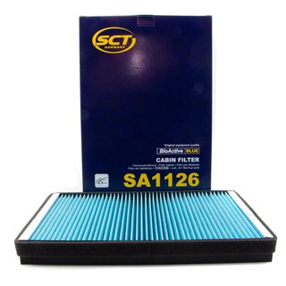 Cabin filter SCT SA1126 + cleaner air conditioning PETEC