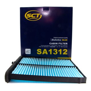 Cabin filter SCT SA1312 + cleaner air conditioning 520 ml MANNOL