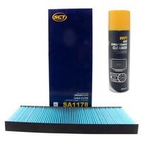 Cabin filter SCT SA1178 + cleaner air conditioning 520 ml...