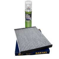 Cabin filter SCT SAK183 + cleaner air conditioning PETEC