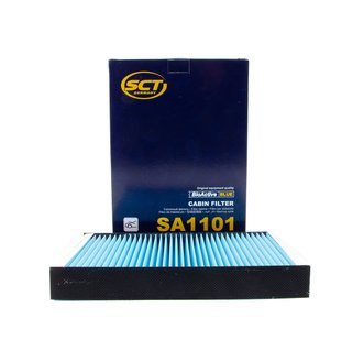 Cabin filter SCT SA1101 + cleaner air conditioning PETEC