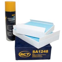 Cabin filter SCT SA1248 + cleaner air conditioning 520 ml...