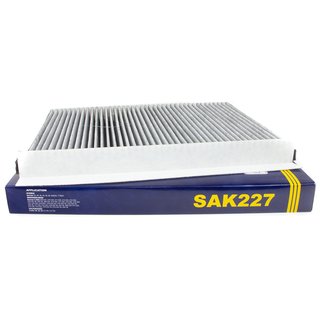 Innenraumfilter SAK227 + Klimaanlagen Reiniger 500 ml PETEC