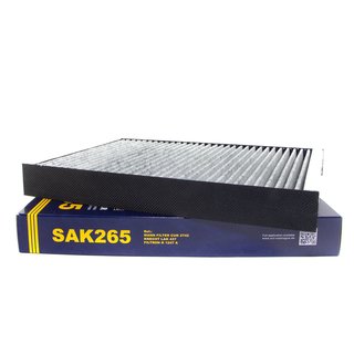 Cabin filter SCT SAK265 + cleaner air conditioning PETEC