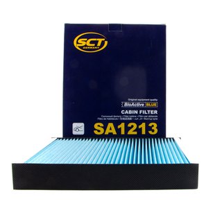 Cabin filter SCT SA1213 + cleaner air conditioning 520 ml MANNOL