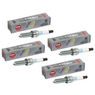 Spark plug NGK Laser Iridium SILMAR8A9S 90992 set 4 pieces