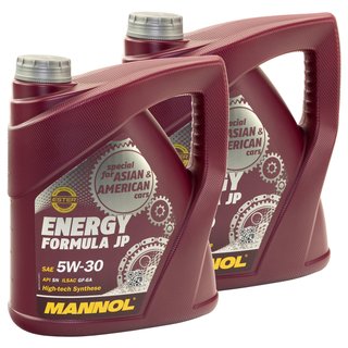 Motorl Motor l MANNOL 5W30 Energy Formula JP API SN 2 X 4 Liter