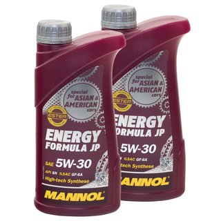Engineoil Engine oil MANNOL 5W30 Energy Formula JP API SN 2 X 1 liters