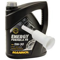 Engineoil Engine Oil MANNOL 5W30 API SN 5 liters with spout