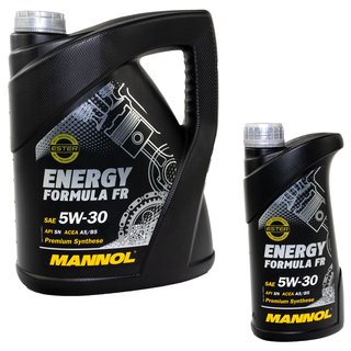 MANNOL Engineoil Engine Oil 5W30 API SN 6 liters buy online by MV, 28,95 €
