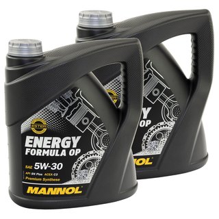 MANNOL Motoröl Motor Öl 5W30 API SN 2 X 4 Liter online im MVH Sho, 41,95 €