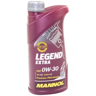 Engineoil Engine oil MANNOL Legend Extra 0W30 API SN 1 liters