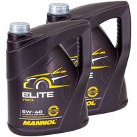 Engineoil Engine oil MANNOL ELITE 5W40 API SN / CH-4 2 X...