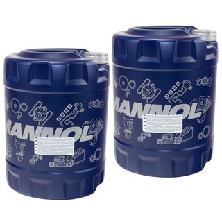 Engineoil Engine oil MANNOL Diesel EXTRA 10W40 API CH-4/SL 2 X 10 liters