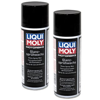 Gloss Spray Wax LIQUI MOLY Motorbike 2 X 400 ml