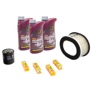 Maintenance Set oil 3L air filter + oil filter + spark plugs