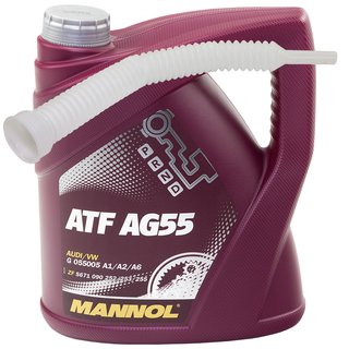 Gearoil Gear Oil MANNOL Automatic ATF AG55 4 liters with spout