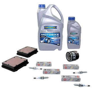Maintenance Set oil 5L + air filter + oil filter + spark plugs