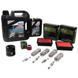 Maintenance package DCT oil 5L + air filter + oil filter + spark plugs