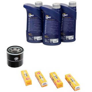 Maintenance Set oil 3L + oil filter + spark plugs