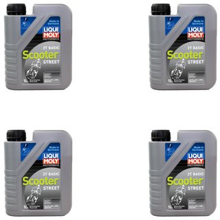 Engineoil Engine Oil LIQUI MOLY Basic Scooter 2T 4 X 1 liter