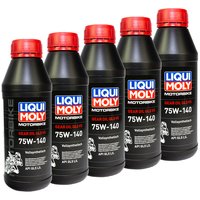 Gearoil Gear oil LIQUI MOLY 75W-140 5 X 500 ml