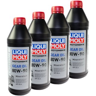 Gearoil Gear oil LIQUI MOLY 80W-90 4 X 1 liter