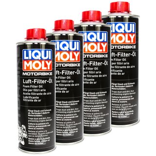 Motorbike Luftfilterl Luft Filter l LIQUI MOLY 4 X 500 ml