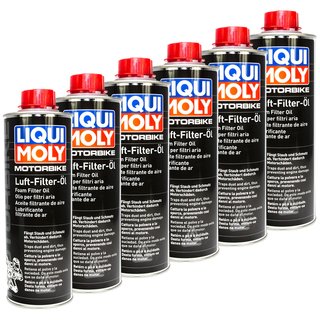 Motorbike Airfilteroil Air Filter Oil LIQUI MOLY 6 X 500 ml