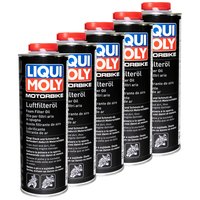 Motorbike Luftfilterl Luft Filter l LIQUI MOLY 5 X 1 Liter