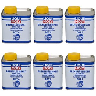 Brakefluid LIQUI MOLY DOT-4 6 X 500 ml
