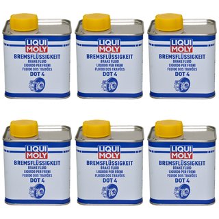 Bremsflssigkeit LIQUI MOLY DOT-4 6 X 500 ml