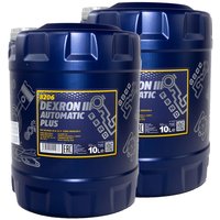 Gearoil Gear oil MANNOL Dexron III Automatic Plus 2 X 10...