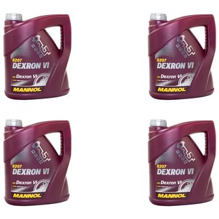 Gearoil Gear oil MANNOL Dexron VI automatic 4 X 4 liters