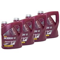 Gearoil Gear oil MANNOL Dexron VI automatic 4 X 4 liters