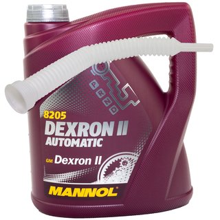 Gearoil Gear oil MANNOL Dexron II Automatic 4 liters with spout