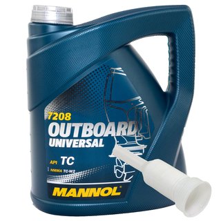 Engineoil Engine oil Outboard Marine MANNOL API TD 4 liters with spout