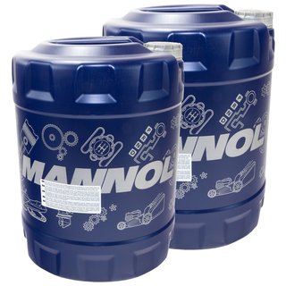 Enginesaw chainsaw oil chain chainoil MANNOL MN1101-10 2 X 10 liters