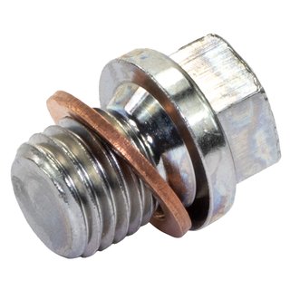 Oil drain plug FEBI 12341 M12 x 1,5 mm with sealing ring