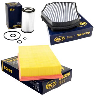 Inspectionpackage SCT Airfilter + Cabinfilter + Oilfilter