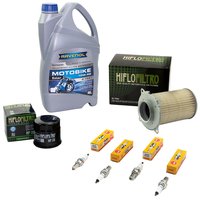 Maintenance Set oil 4L air filter + oil filter + spark plugs