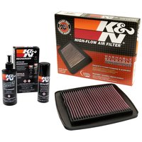Air filter airfilter K&N SU-7593 + Airfilter Cleaning Kit