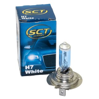 Glühbirne H7 White Xenon 12V 55W PX26d E-geprüft im MVH Shop best, 1,95 €