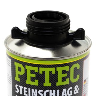 Stonechip and Underbodyprotection black PETEC 4 X 1000 ml