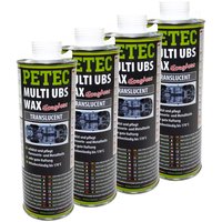 Unterbodenschutz Multi UBS Wax PETEC 4 X 1000 ml