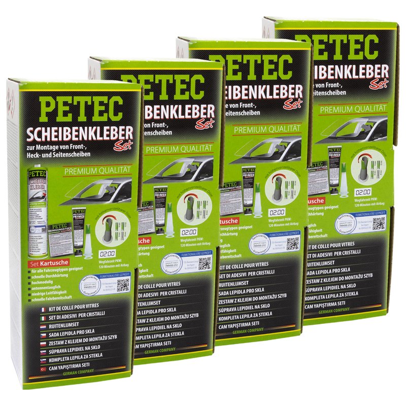 Petec Scheibenkleber-Set Kartusche 310 ml - DAB-Autolack Shop