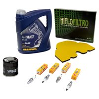 Maintenance Set oil 4L air filter + oil filter + spark plugs