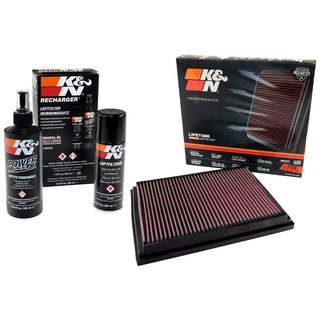 Air filter airfilter K&N 33-2759 + Airfilter Cleaning Kit